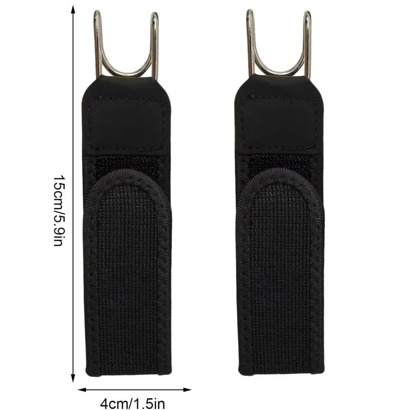 Tactical Elastic Waistband with Hook Closure | Buckle-Free Invisible Belt with Velcro | Adjustable for Hunting, Fishing, Camping