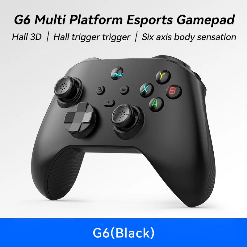 G6 Wireless Gaming Controller for Mobile – Hall Effect Triggers & Joystick (iOS / Android / PC / Switch)