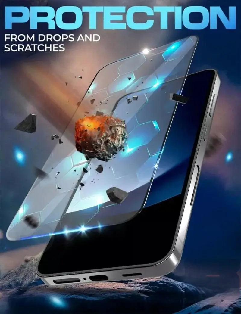 Oleophobic Tempered Glass Screen Protector for Samsung S26 Ultra / S25 Ultra / S25 Edge / S24 Plus – 9H Hardness, HD Clear, Fingerprint Unlock Compatible