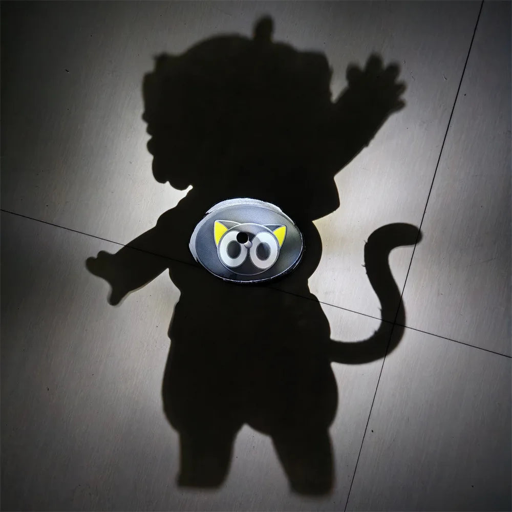 One Piece Luffy & Zoro LED Shadow Night Light – Anime Wall Lamp | Creative Atmosphere Decor Gift