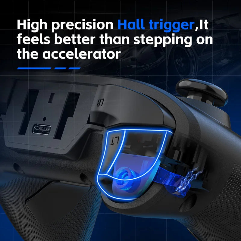 G6 Wireless Gaming Controller for Mobile – Hall Effect Triggers & Joystick (iOS / Android / PC / Switch)