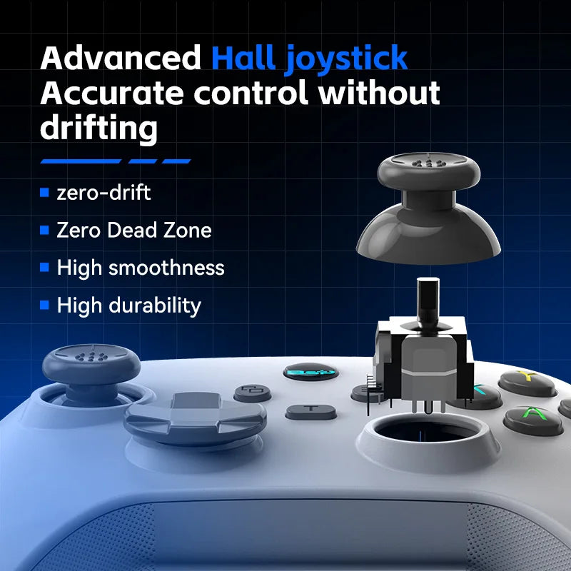 G6 Wireless Gaming Controller for Mobile – Hall Effect Triggers & Joystick (iOS / Android / PC / Switch)