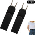 Tactical Elastic Waistband with Hook Closure | Buckle-Free Invisible Belt with Velcro | Adjustable for Hunting, Fishing, Camping