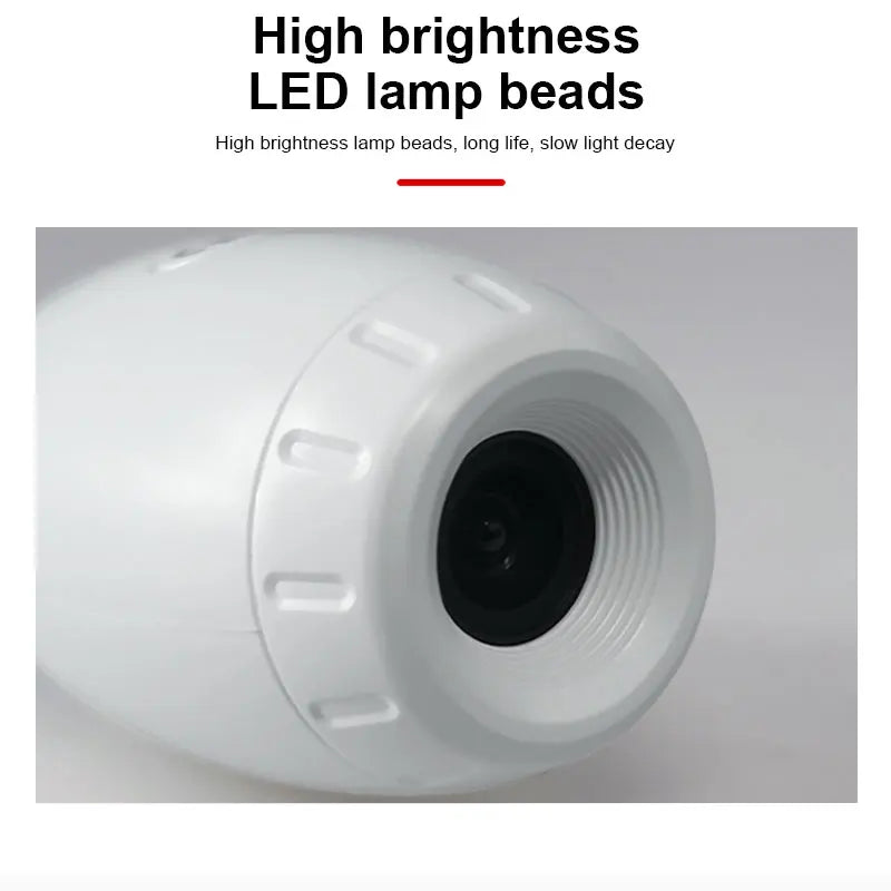 White Car USB Ambient Light – Wide Range Projection Romantic Atmosphere Light with Adjustable Focus (2026 New)