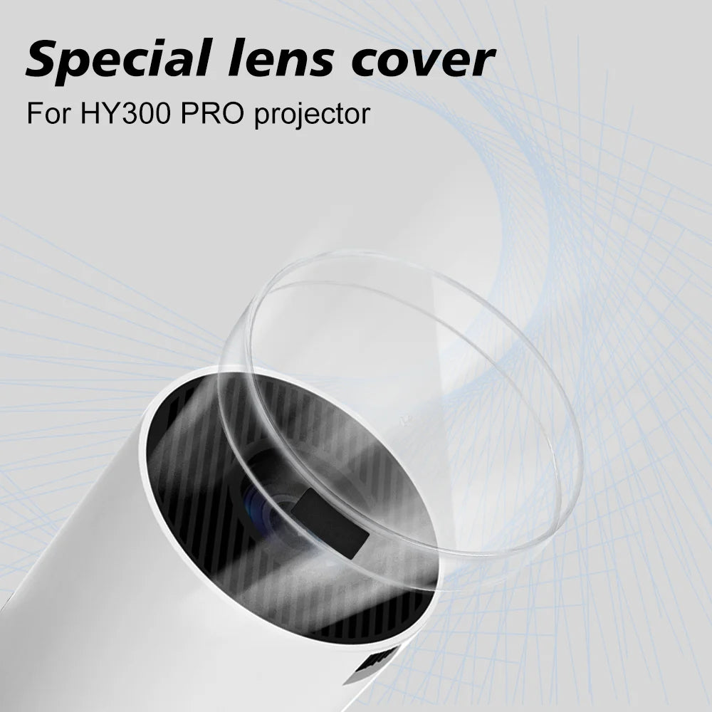 HY300 Pro Mini Projector – Android 11 Smart Portable Projector, 720P HD, WiFi & Bluetooth, 3D Video Support, Electric Focus, Compact Home Cinema